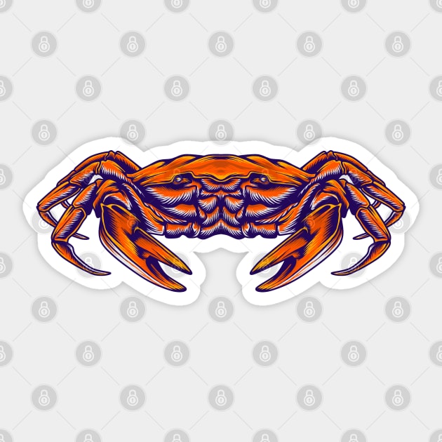 Crab Sticker by Tuye Project